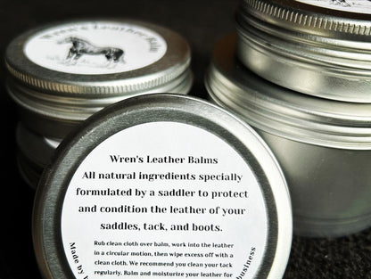 Wren's Leather Balm