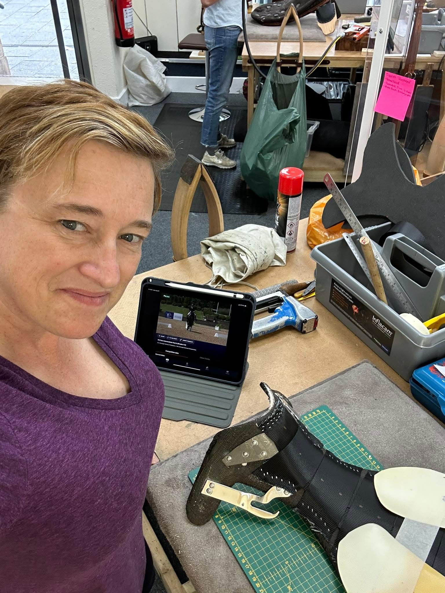 Training with Master Saddlers